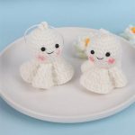 peluche pieuvre crochet blanc