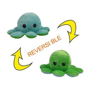 peluche pieuvre humeur verte