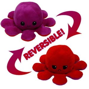 peluche pieuvre humeur violette