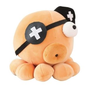 peluche pieuvre pirate
