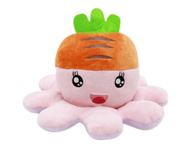 peluche poulpe carotte