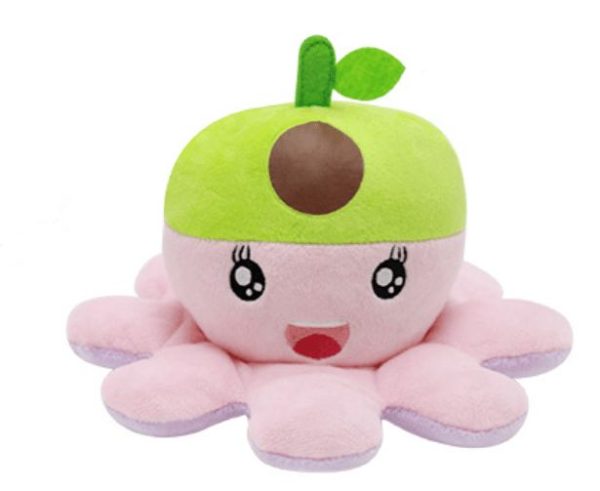 peluche poulpe pomme