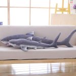 peluche requin blanc