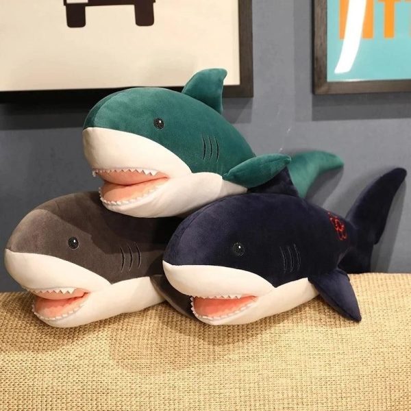 peluche requin doux