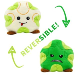 peluche réversible champignon