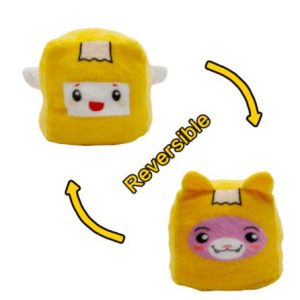 peluche réversible robot