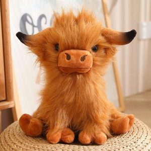 peluche vache highland