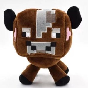 peluche vache minecraft