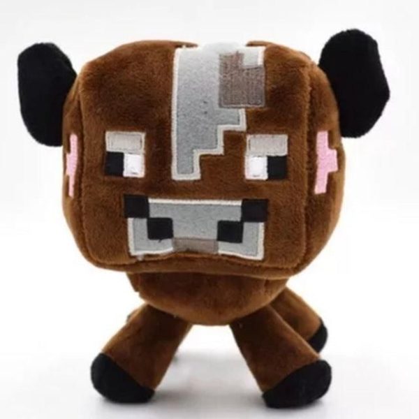 peluche vache minecraft