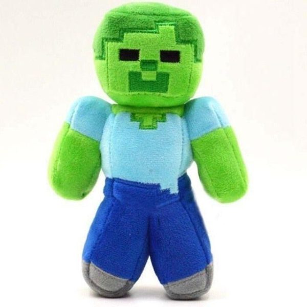 peluche zombie minecraft