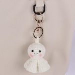 pieuvre en crochet blanc