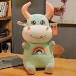 taureau en peluche